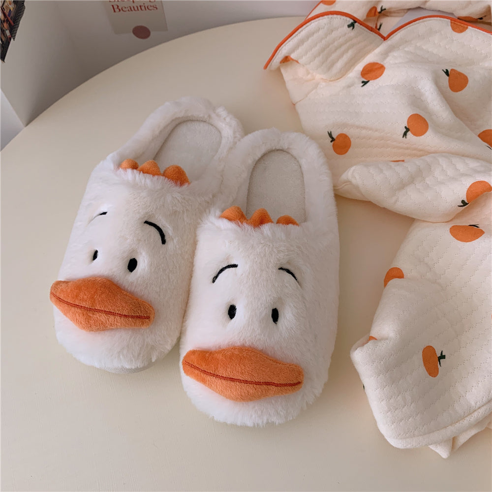 Sliver cotton slippers