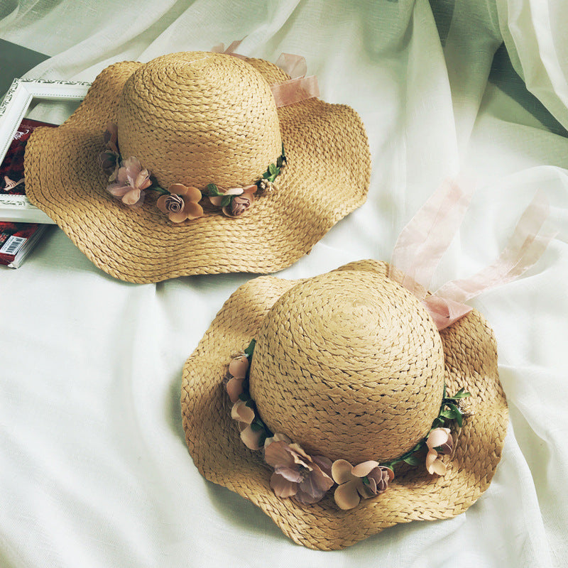 Women's Seaside Sun Protection Sun Grass Hat