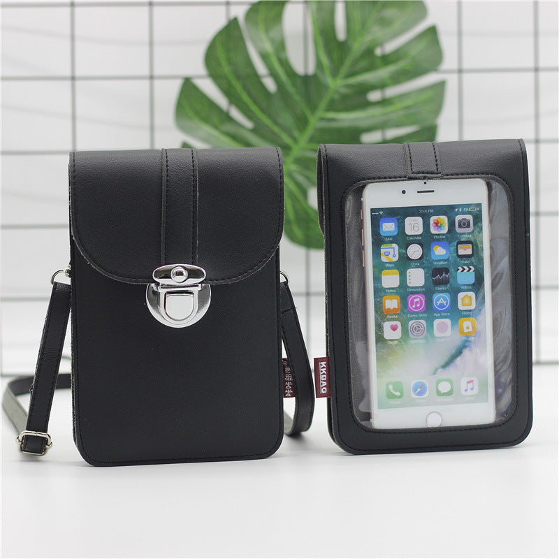 Diagonal phone bag