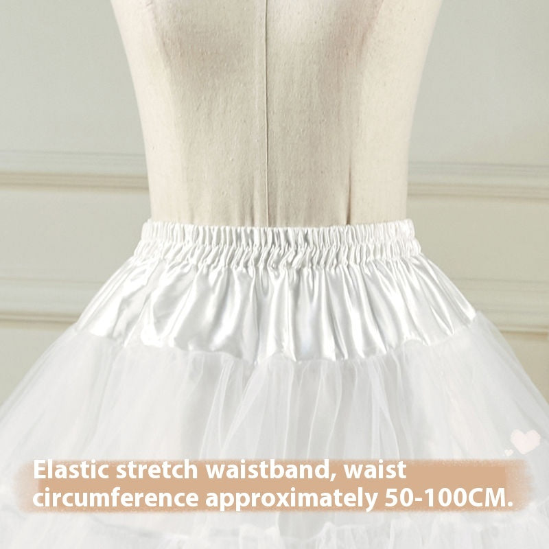 Crinoline Boneless Soft Veil Lolita Princess Pettiskirt Cotton Candy Clouds Crinoline