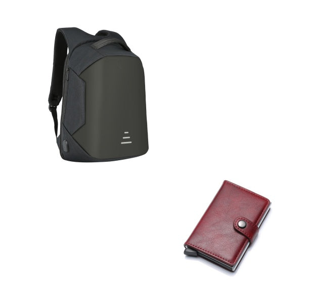 Anti-theft laptop backpack