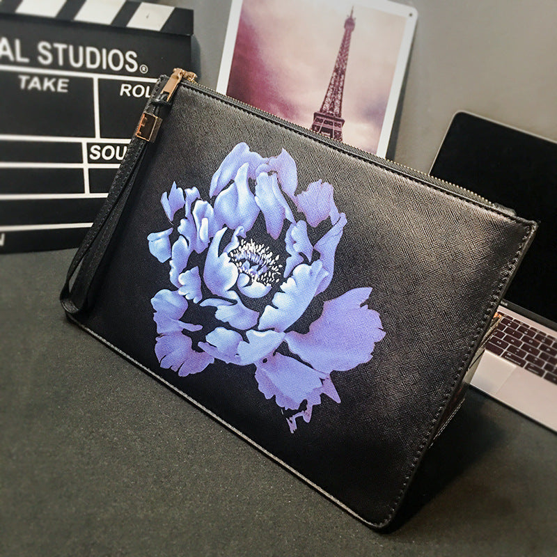 Fashion printed envelope bag