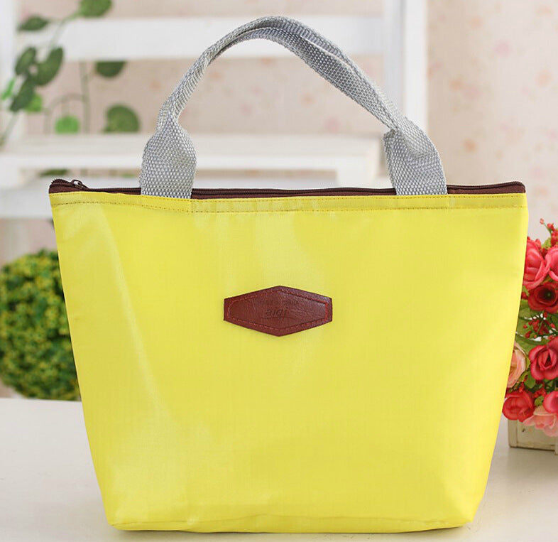 New Candy Color Waterproof Ice Pack Insulation Storage Hand Bag