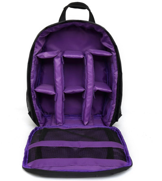 Backpack camera bag, camera bag, single lens reflex camera bag, professional anti theft men's and women's outdoor bag.
