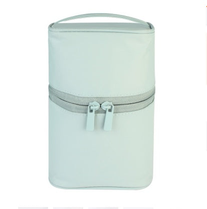 Three-dimensional waterproof portable cosmetic bag