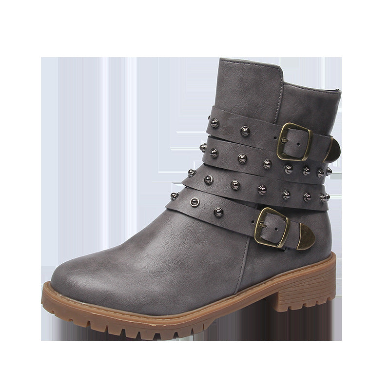 Martin Boots Women's New Korean Version In Autumn and Winter of