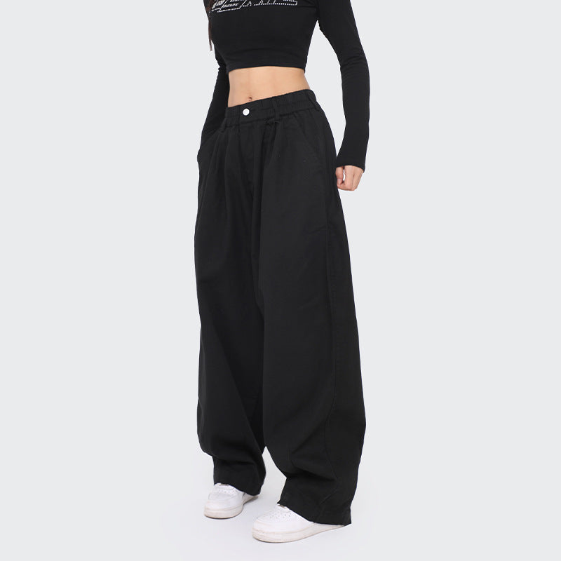 Retro Japanese Wide Leg Jeans Women's Loose Yamamoto