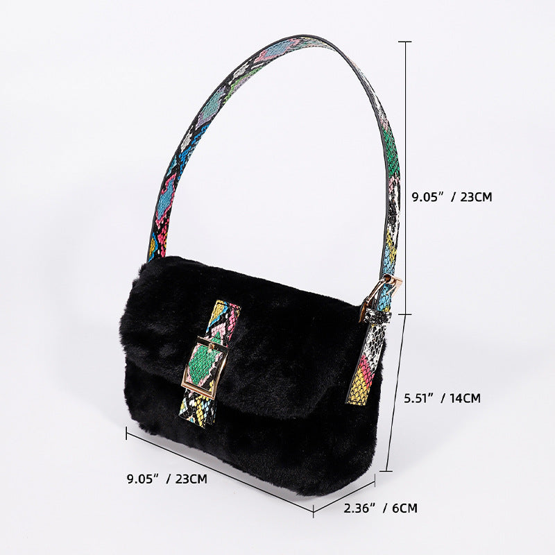 European And American Shoulder Bag Girls In Autumn And Winter