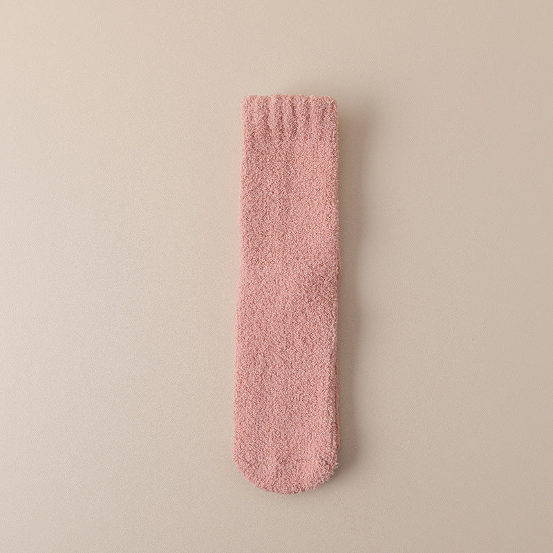 Coral Fleece Socks Women's Thickened