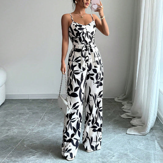 Summer European And American Women In Jumpsuits