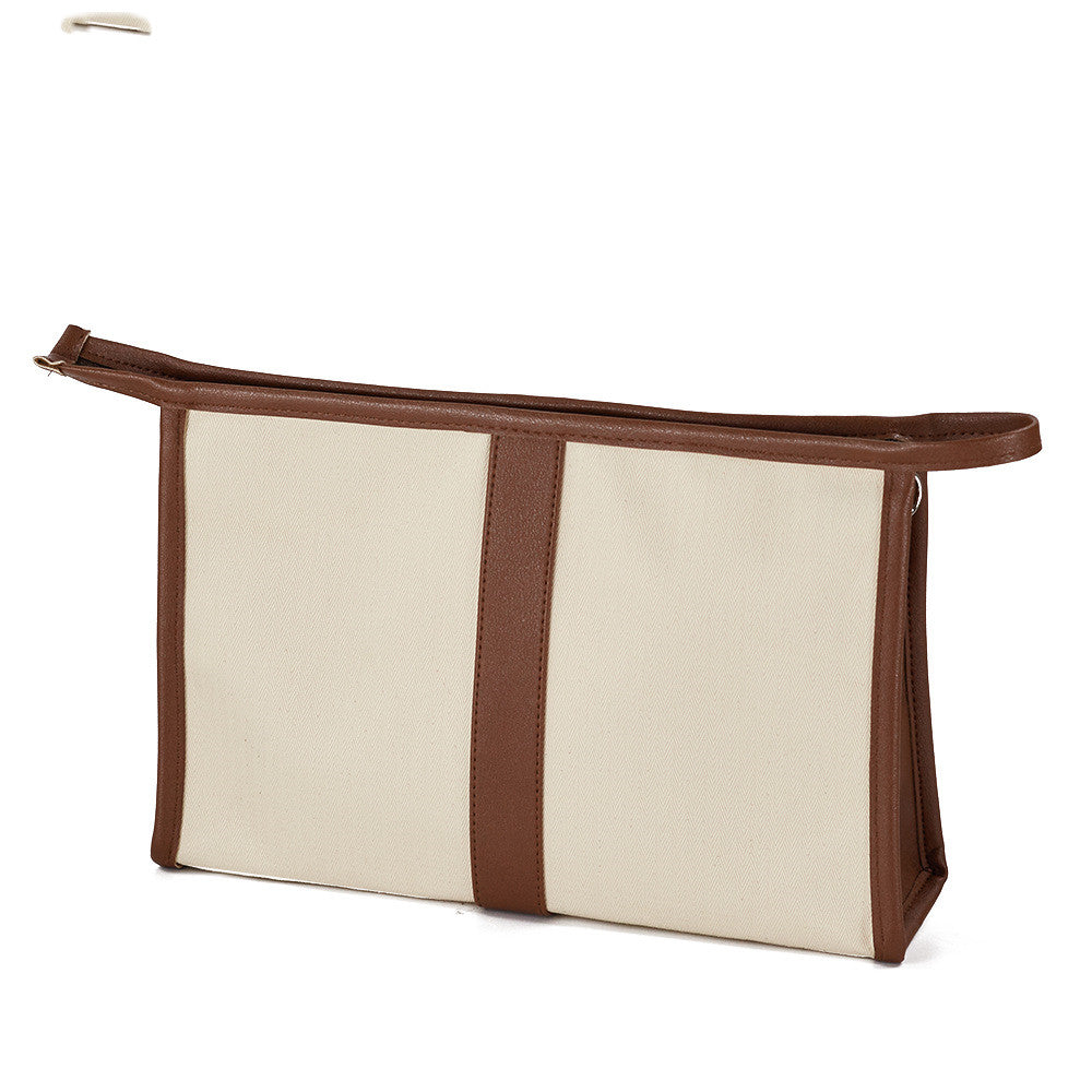 Zipper Portable Cosmetic Storage Bag For Men And Women