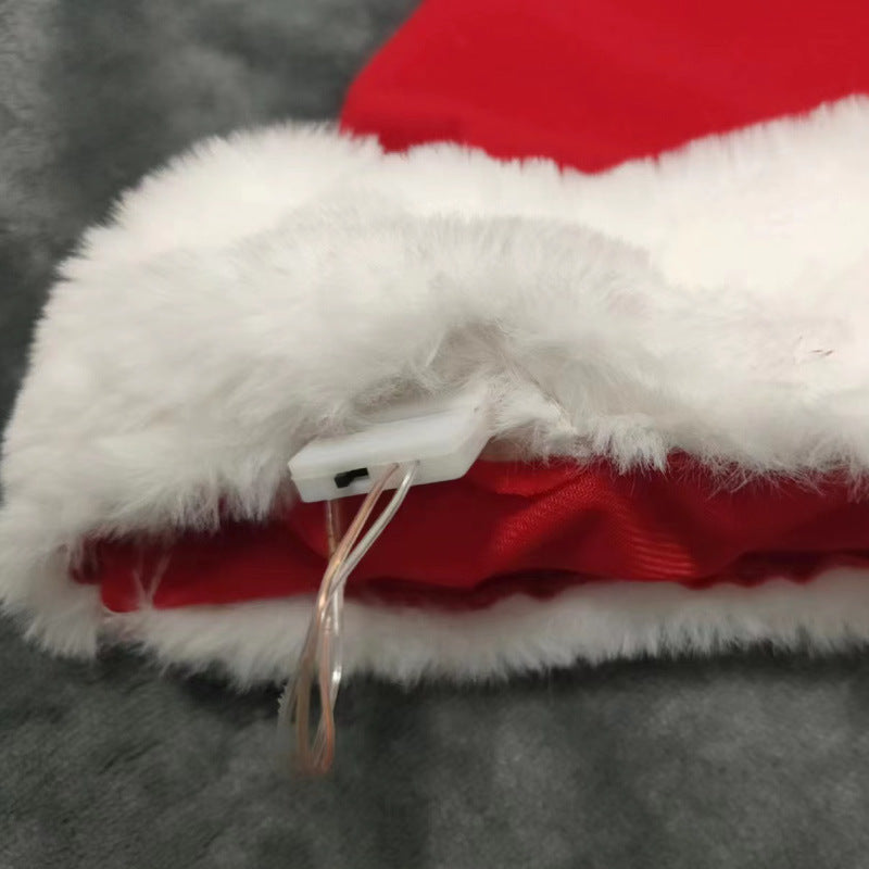 Colorful LED Christmas Hat For The Elderly