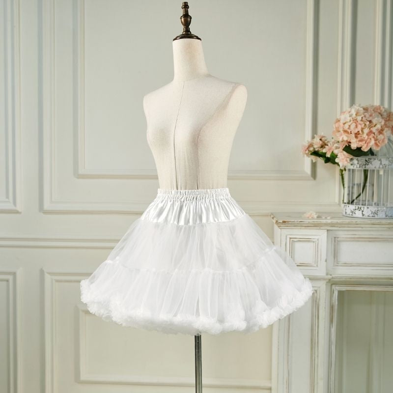 Crinoline Boneless Soft Veil Lolita Princess Pettiskirt Cotton Candy Clouds Crinoline