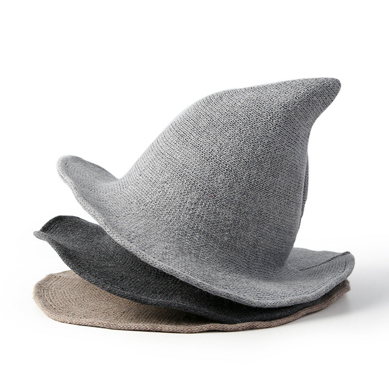 European And American Halloween Wool Wizard Hat