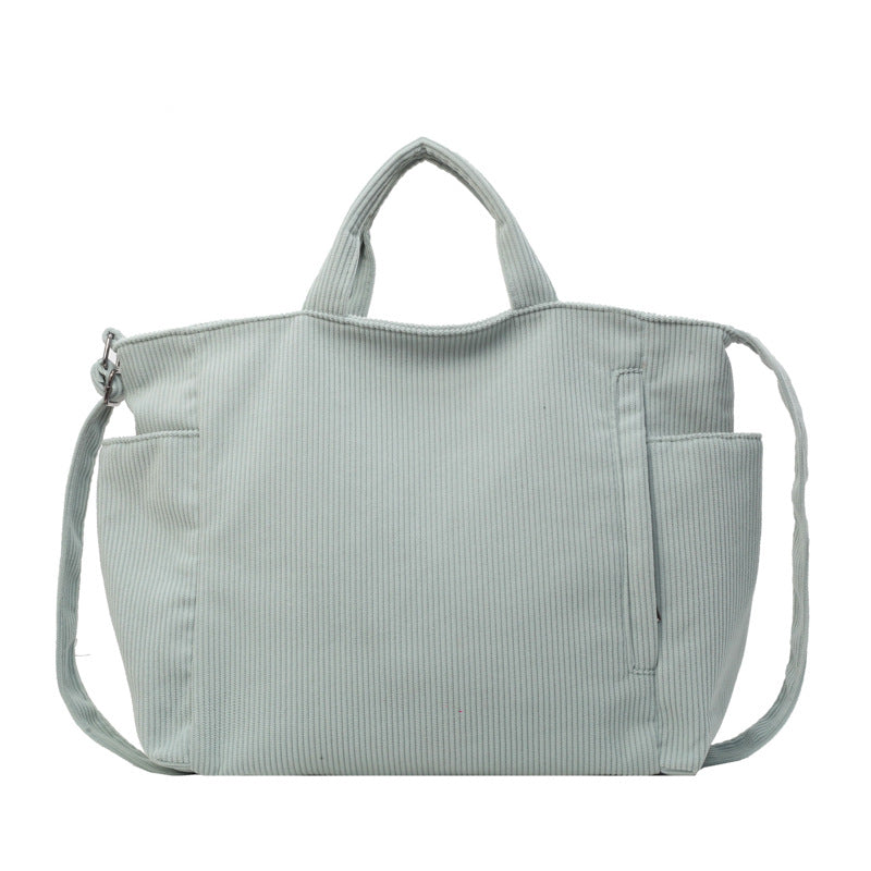 Corduroy Women's Fashion Shoulder Crossbody Bag