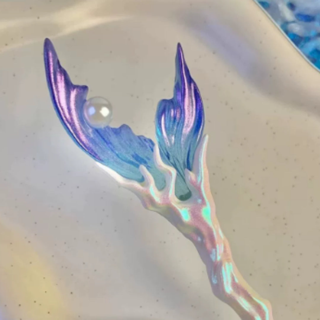 A Hidden Gem Of The Vast Sea Fish-Tail Hairpin, Fairy-Like Style