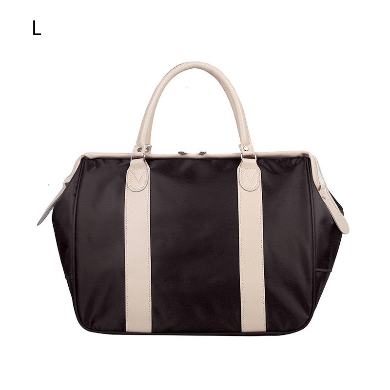 Retro Short Travel Bag Women's Size Light Storage