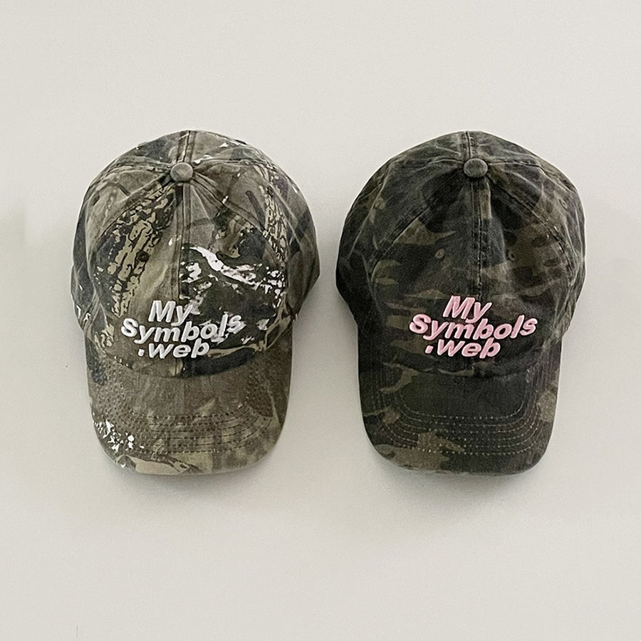 Summer Niche Retro Camouflage Tactical Baseball Cap For Women