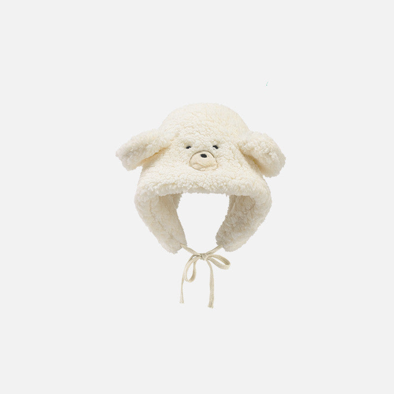 Women's Cute Trendy Plush Hat With Bear Ears