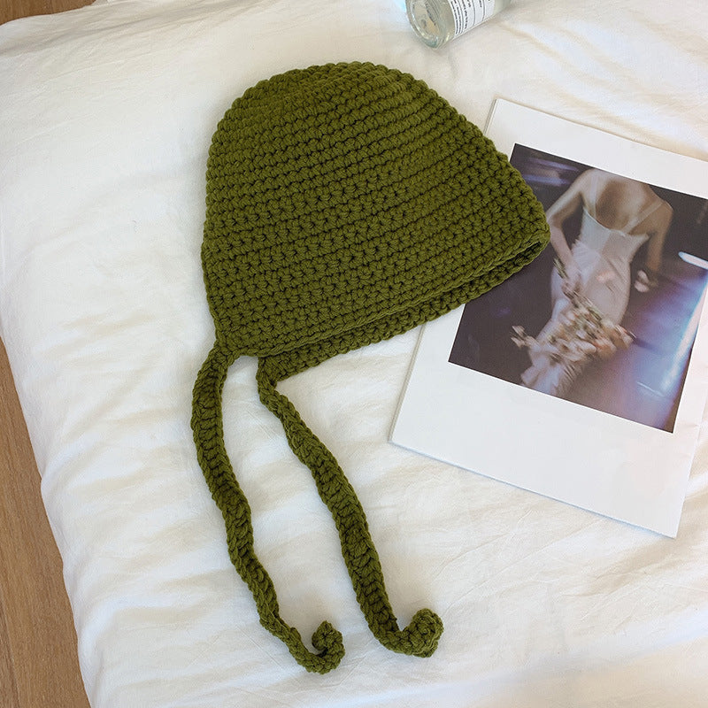 Cute Wool Hat Women All Match Retro