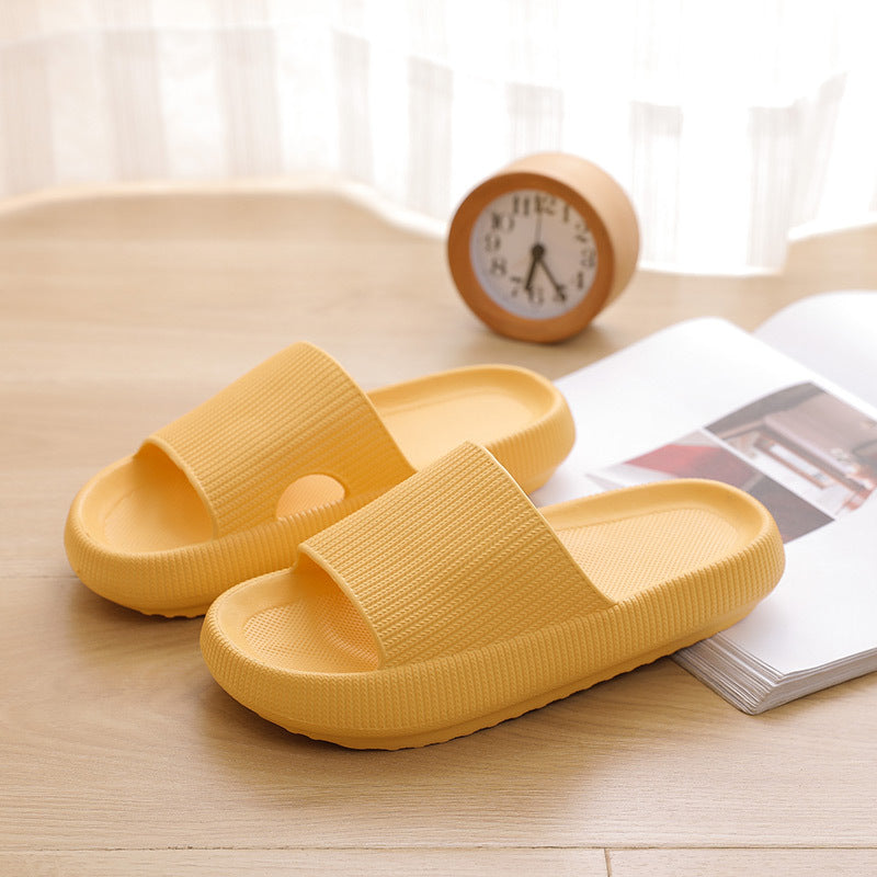 Summer Home Household Bath EVA Solid Sandals And Slippers