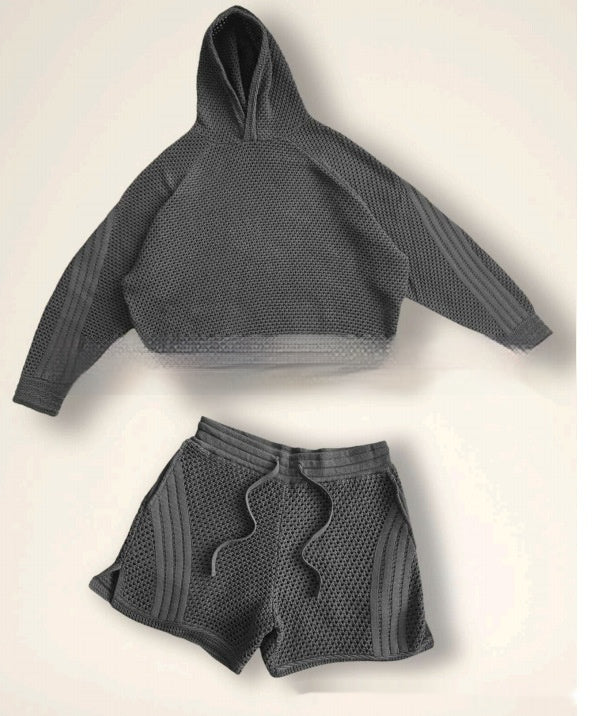 Half Zip Ensfarvet Minimalistisk Alsidig Langærmet Sweater Drenge Efterår Og Vinter