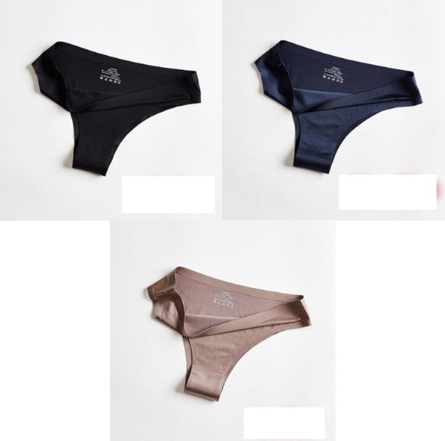 Ice Silk Seamless One Piece Women's Panties
