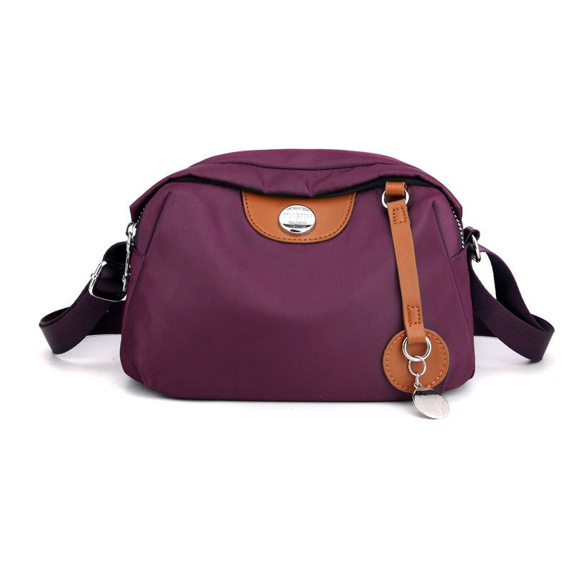 Fashion Nylon Canvas Diagonal Package Casual Oxford Cloth Shoulder Bag