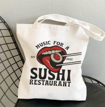 Music For Sushi House Canvas Bag