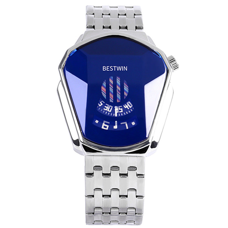 Non-mechanical Locomotive Men's Casual Watch