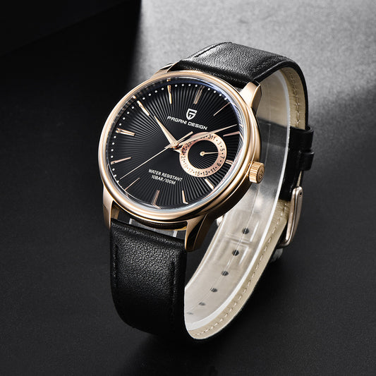 Quartz Watch Men's Watch Waterproof Fashion Leather