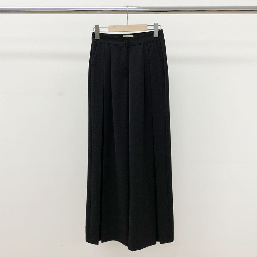 Designed Hanging Wide Leg Casual Pants