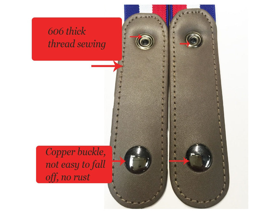 Leather Slim Stretch Invisible Belt Jeans Simple Joker Men and Women Lazy Belt