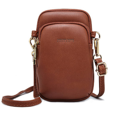 Fashion Simple Solid Color Crossbody Bag