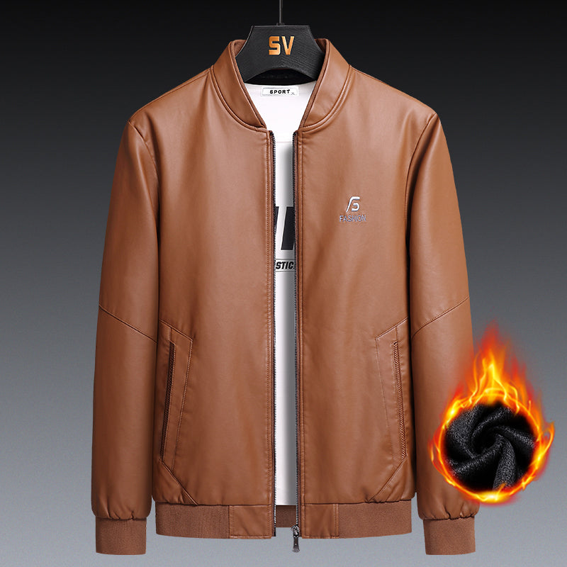 Slim Fit Stand Collar All Match Jacket
