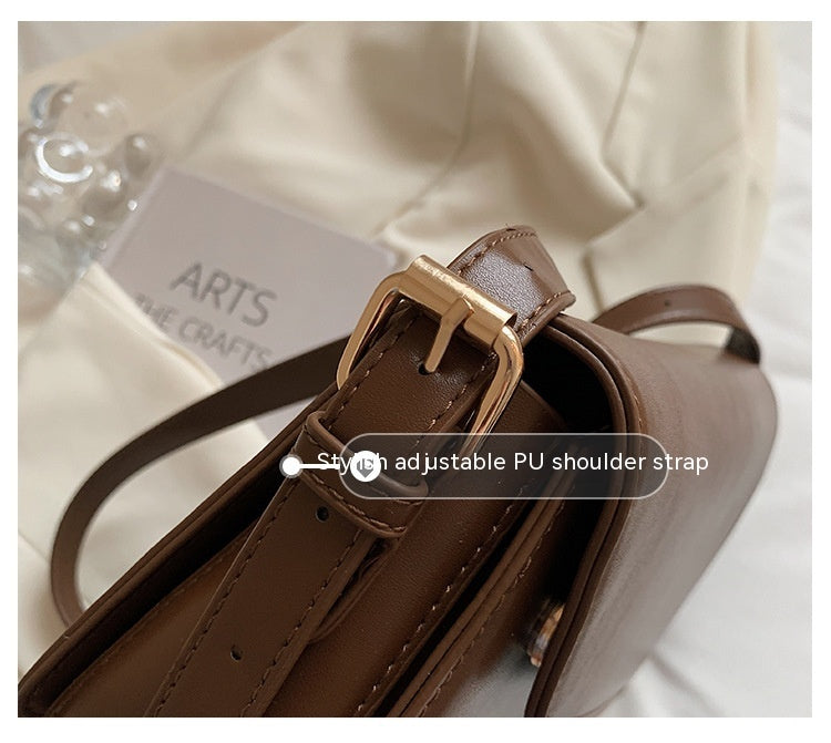 Forår og sommer all-match crossbody-taske af høj kvalitet med skulderrem