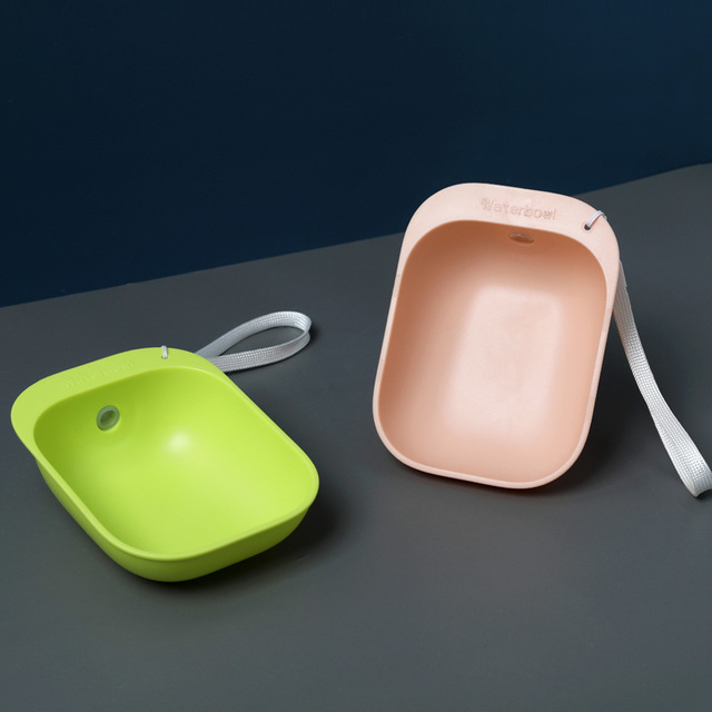Candy-colored Pet Portable Drinking Bowl