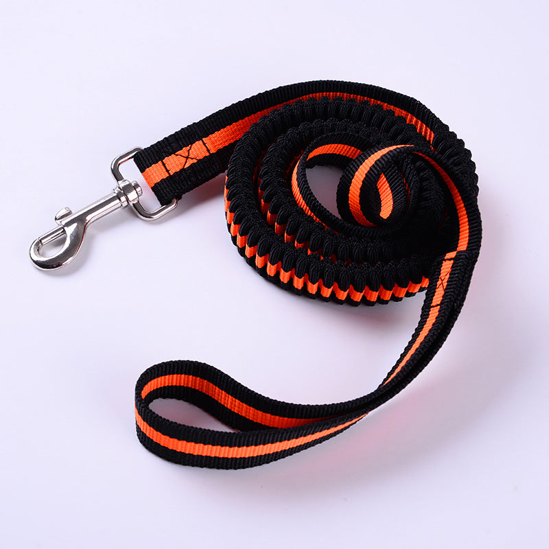 New outdoor dog elastic traction rope
