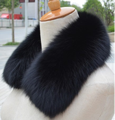 Fox Fur Collar Real Hairy Raccoon Fur