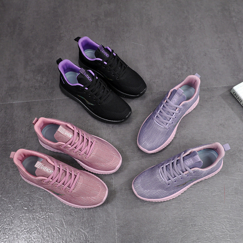 Running Flying Knit Soft Sole Women's Shoes