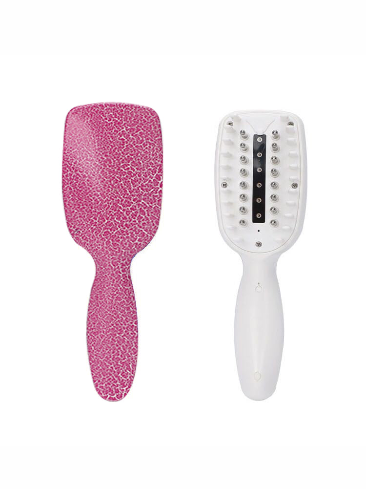 Laser application combing scalp application device