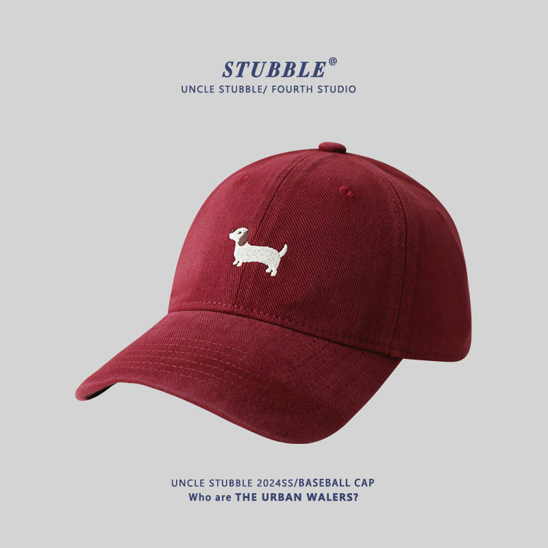 Brim Face-looking Small Peak Cap Hat