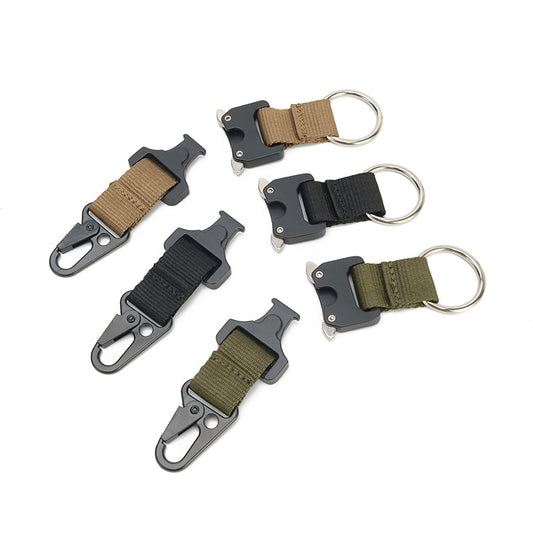 Nylon webbing hook buckle