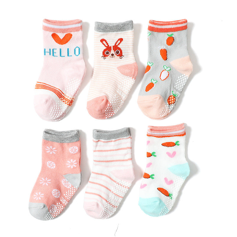 Anti-slip Indoor Dispensing Floor Girls Socks