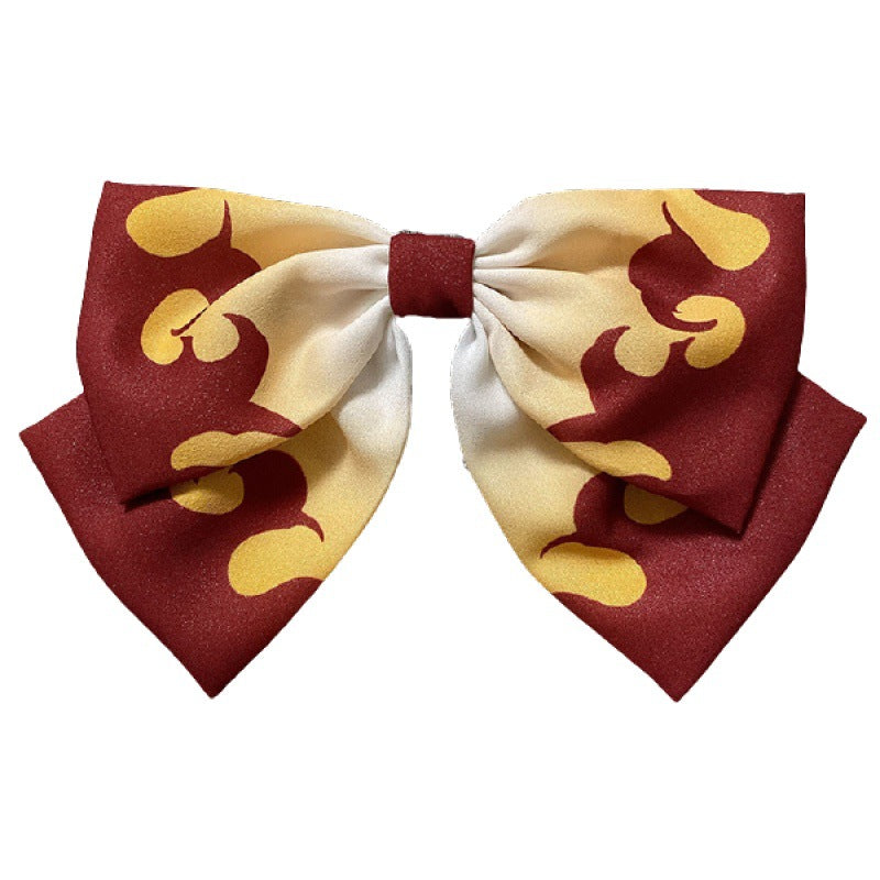 Anime Cartoon Chiffon Hair Accessories Bow