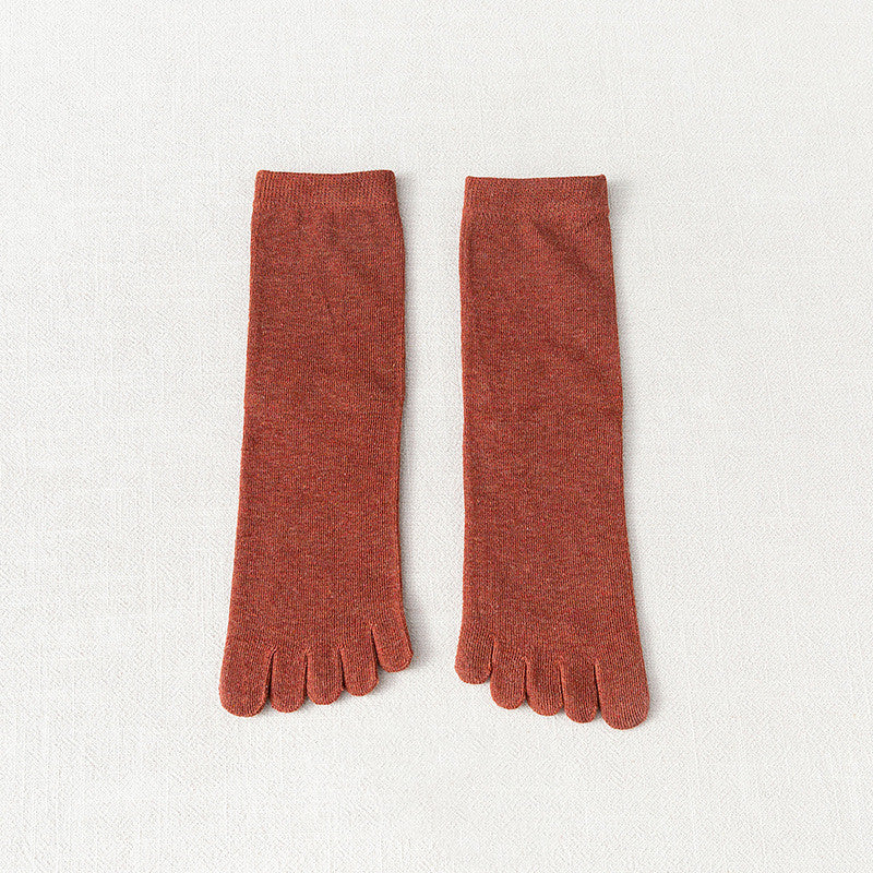 All-match Five-toed  Split Toe Socks Breathable