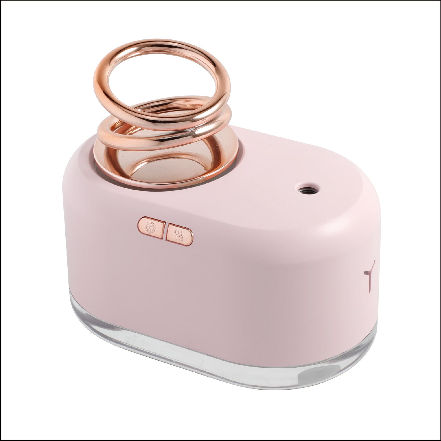 Suspended double ring humidifier