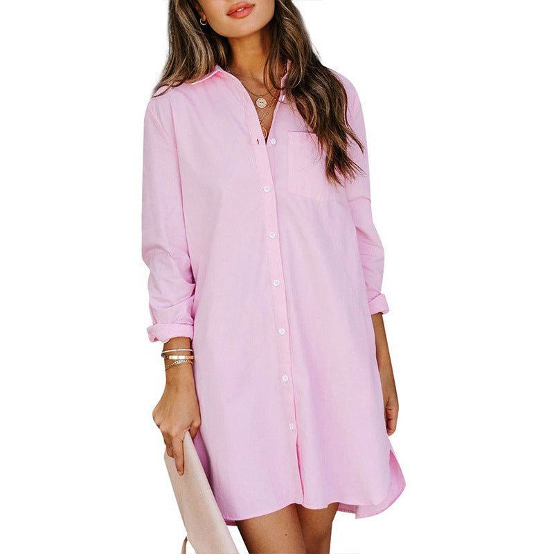 Long Striped Casual Elegant Long Sleeve Blouse