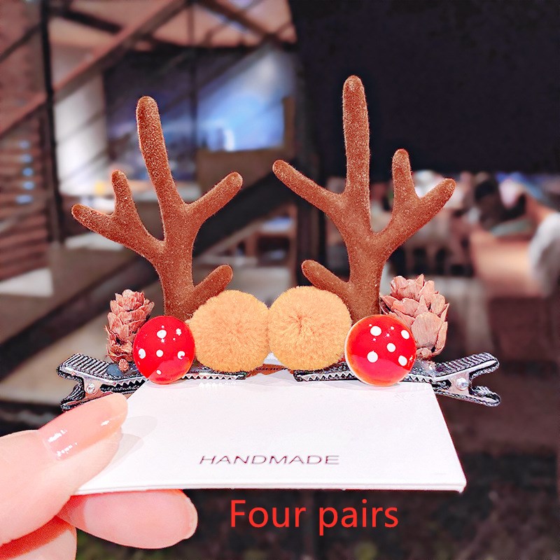 Little Antlers Christmas Hair Accessories