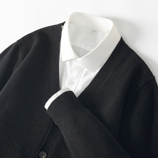 Youth Business-Casual Plus-Size Knitted Fashion Jacket